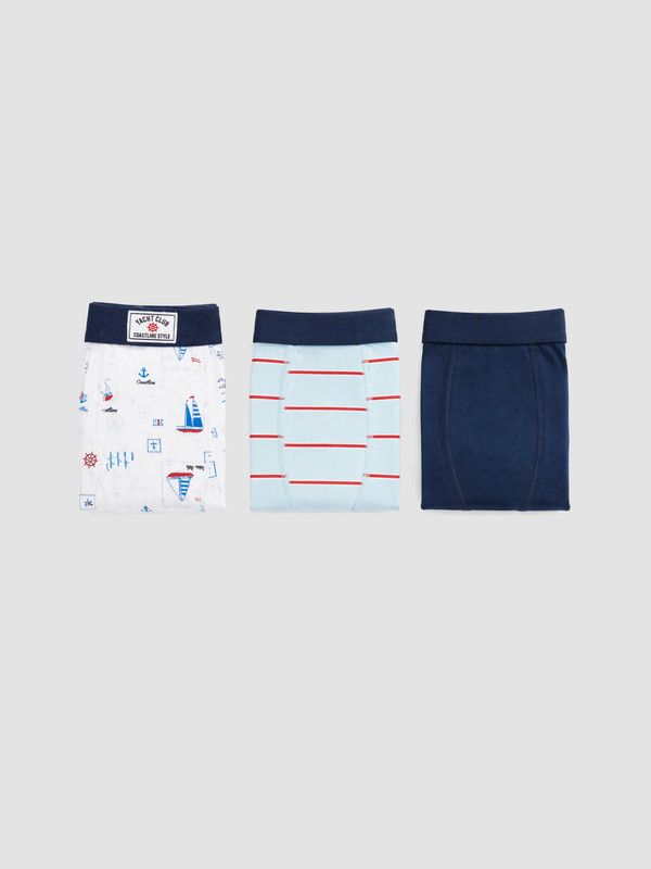 LCW Kids 3'lü Erkek Çocuk Boxer