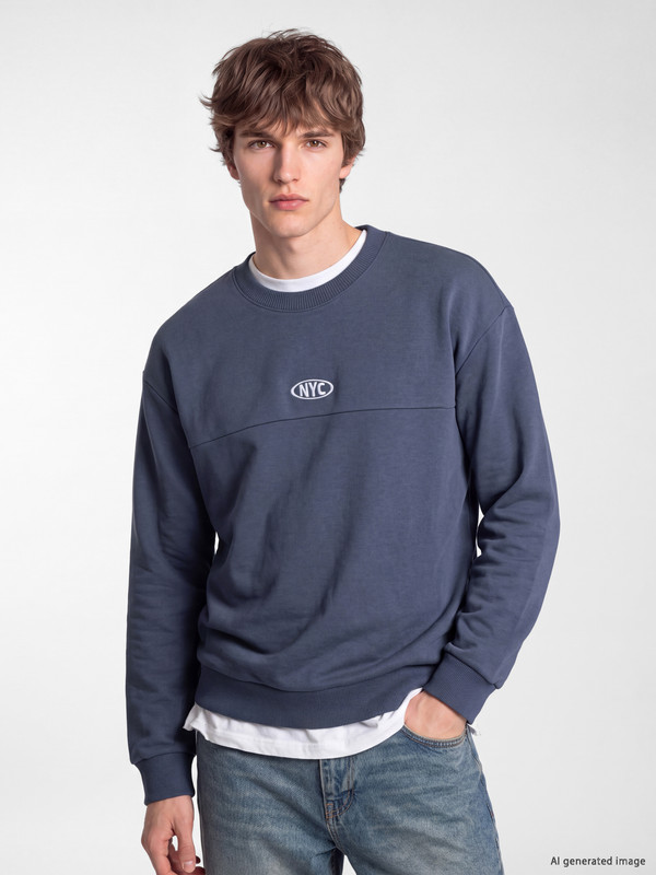 XSIDE Bicycle NYC Printed Men's Sweatshirt