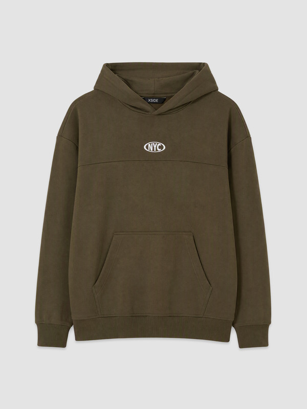 XSIDE Man Khaki Sweatshirt