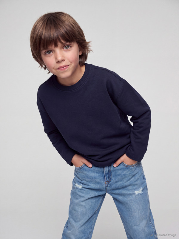 LCW Kids Tricou pentru băieți cu guler rotund