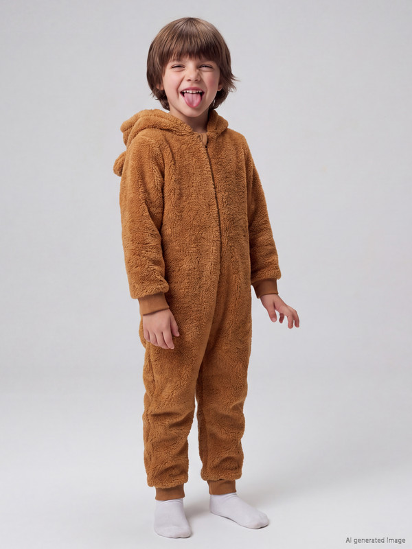 LCW Kids Hooded Boys' Jumpsuit