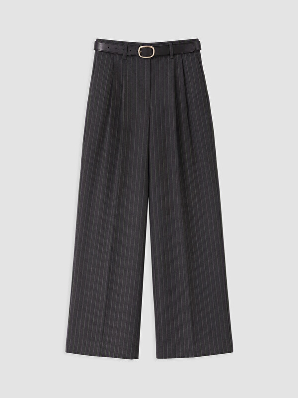 XSIDE Woman Anthracite Tailored Trousers