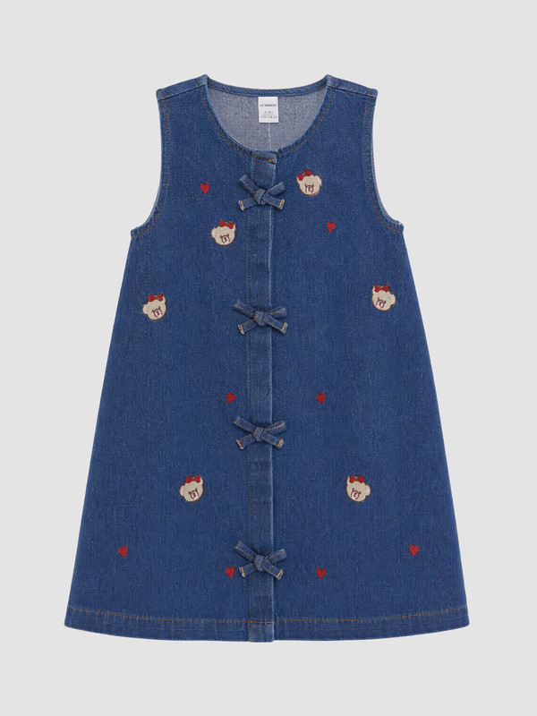 LCW Kids Girl Indigo Dress