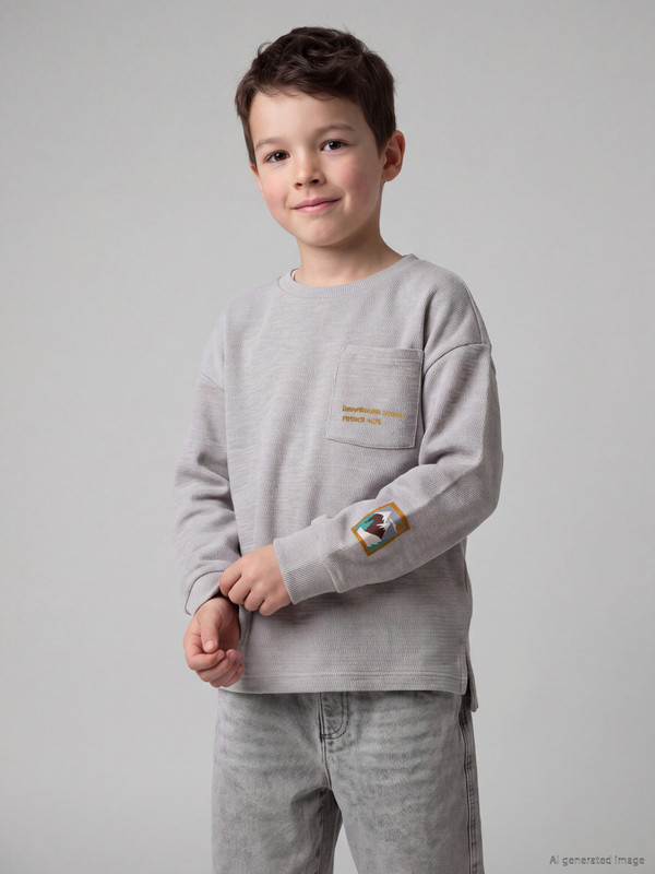 LCW Kids Crew Neck Boys' T-shirt