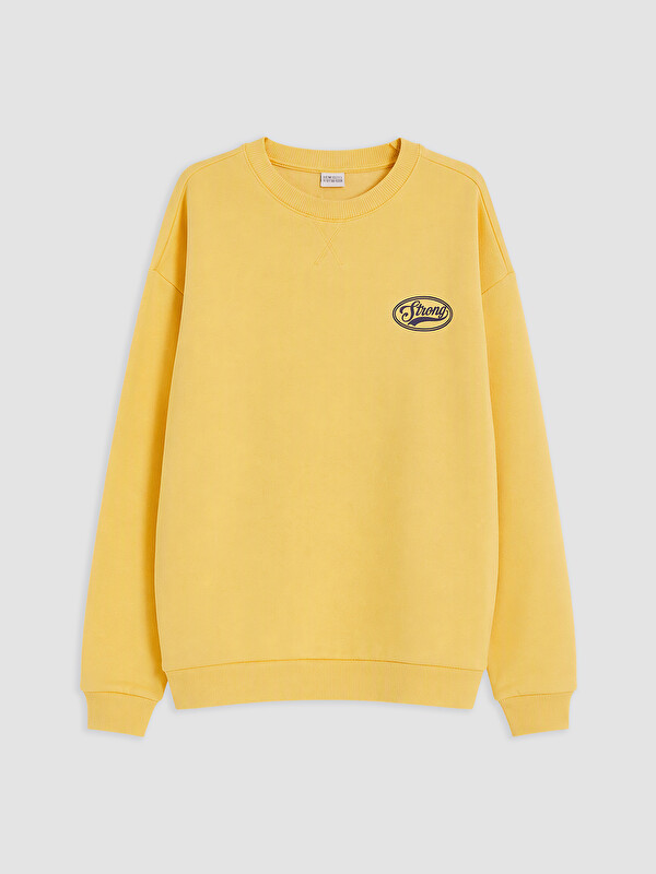 LCW Kids Boy Yellow Sweatshirt