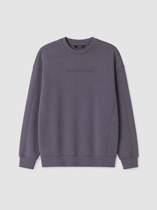 XSIDE Mashkull Gri Sweatshirt