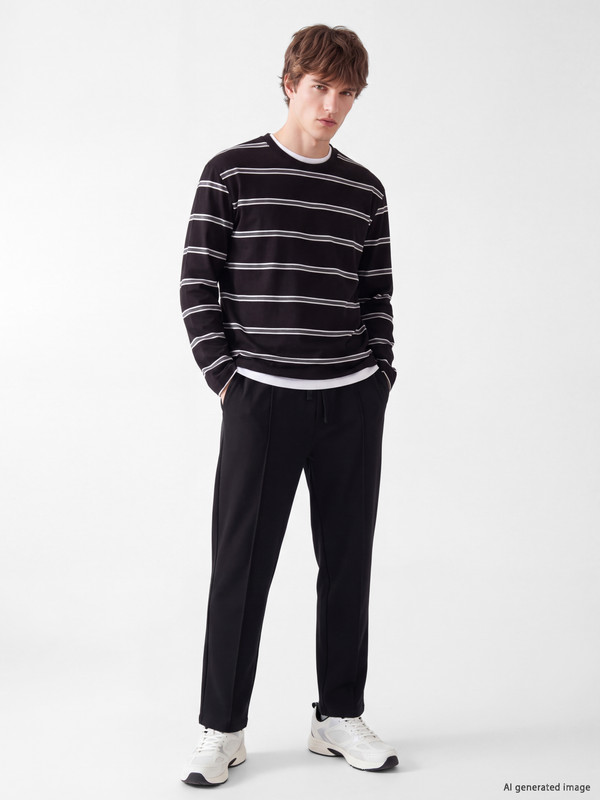 XSIDE Loose Fit Men's Trousers