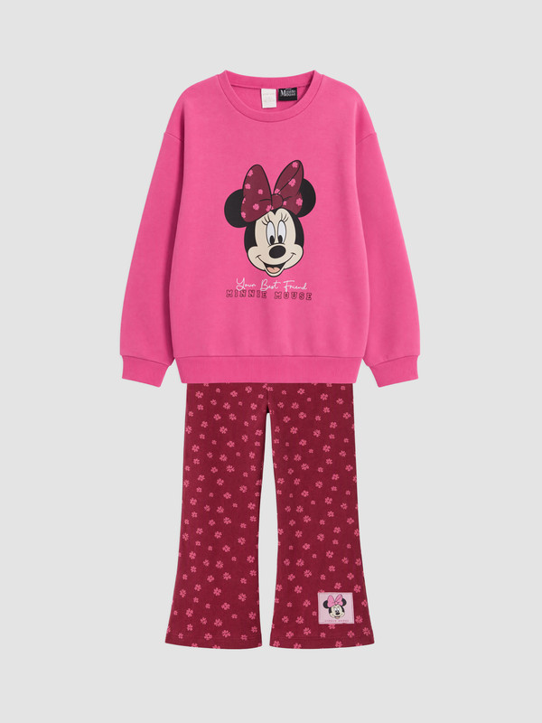 LCW baby Disney Minnie Mouse cvjetni set za djevojčice