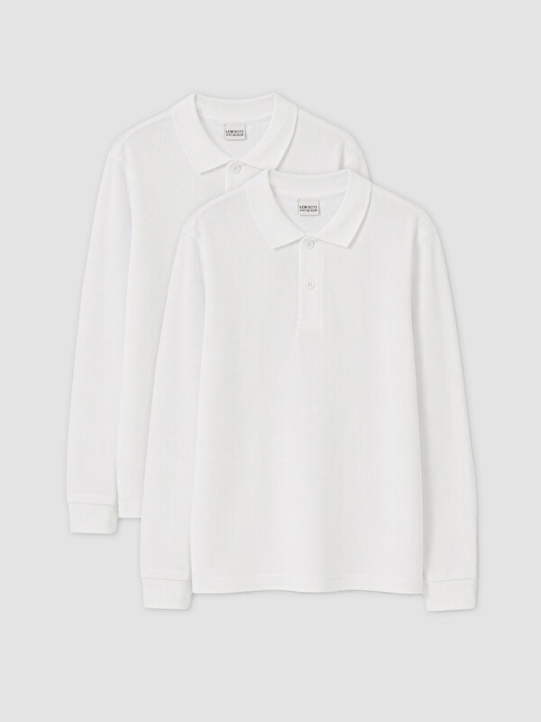 LCW Kids 2 Pack Tricou Polo Băieți