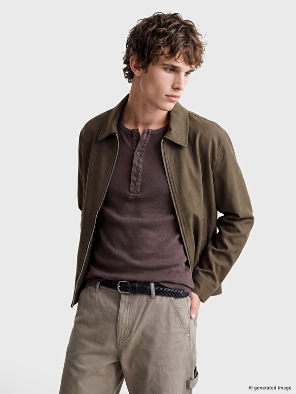 LCW Vision Regular Fit Gömlek Yaka Erkek Ceket
