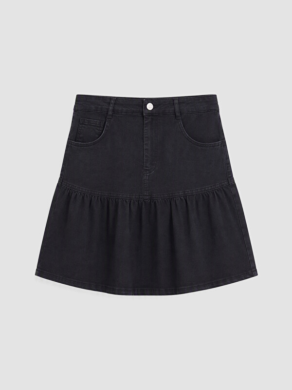 LCW Kids Girl Black Skirt