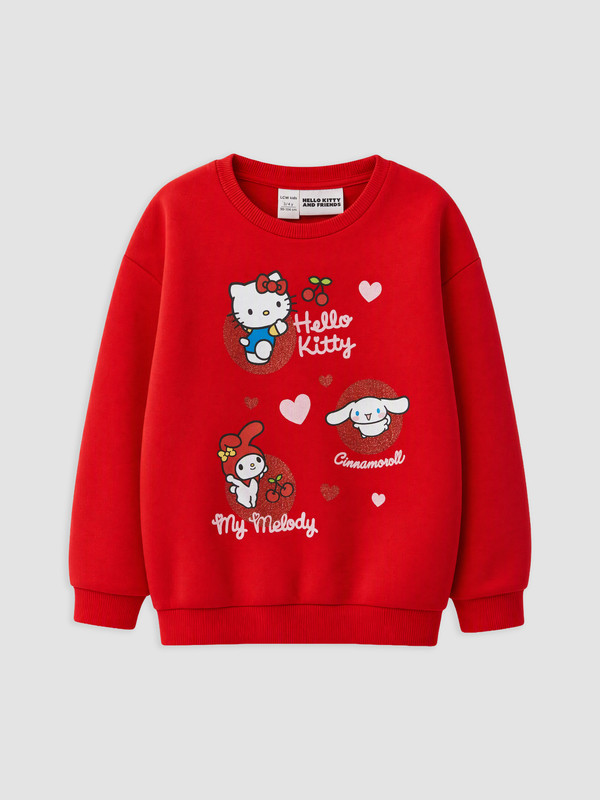 LCW baby Hello Kitty Baskılı Sweatshirt
