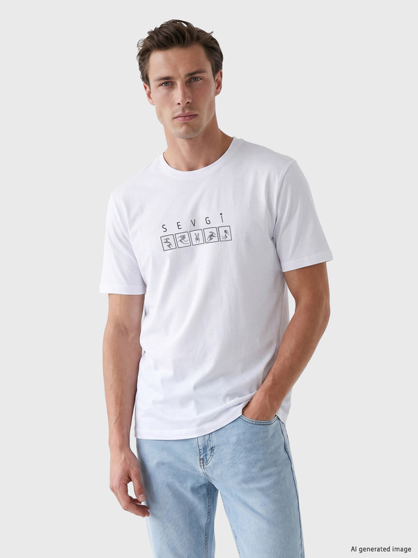 LCW Limitless Crew Neck Men's T-Shirt