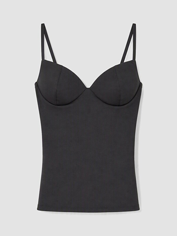 LCW Vision Woman Black Tank Top