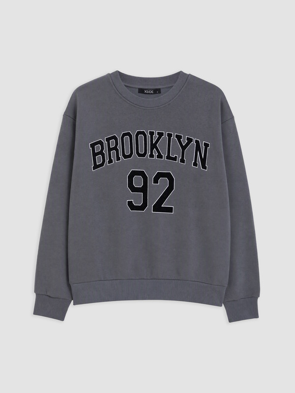 XSIDE Oversize Kadın Kalın Sweatshirt