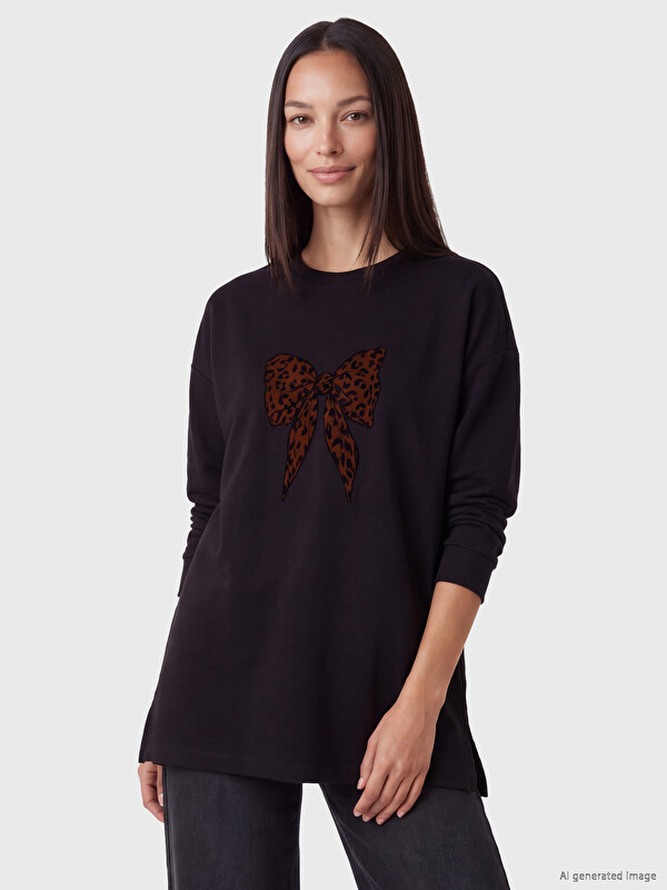 LCW EVERYDAY Soft Touch oversize tunika dukserica za Žene