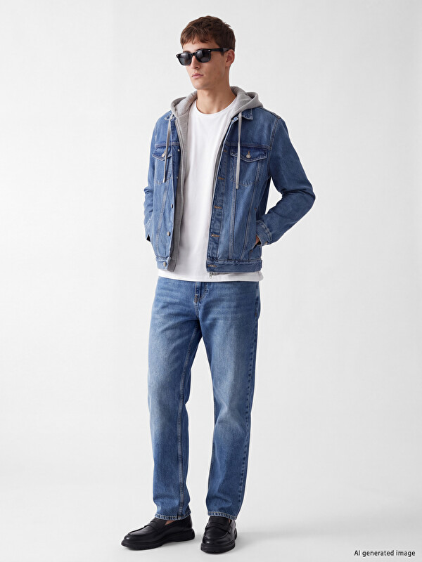 LCW Jeans 745 Baggy Fit Erkek Jean Pantolon