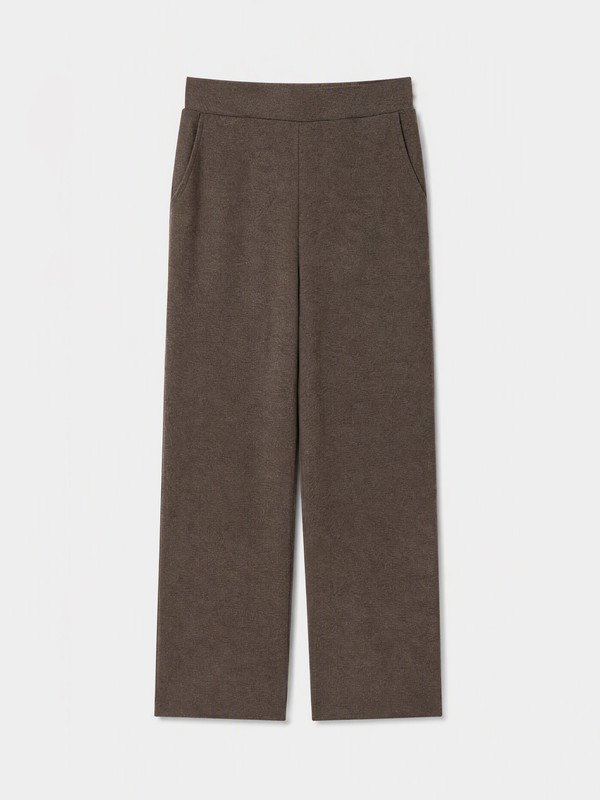 LCW EVERYDAY Elastic Waist Wide Leg Trousers