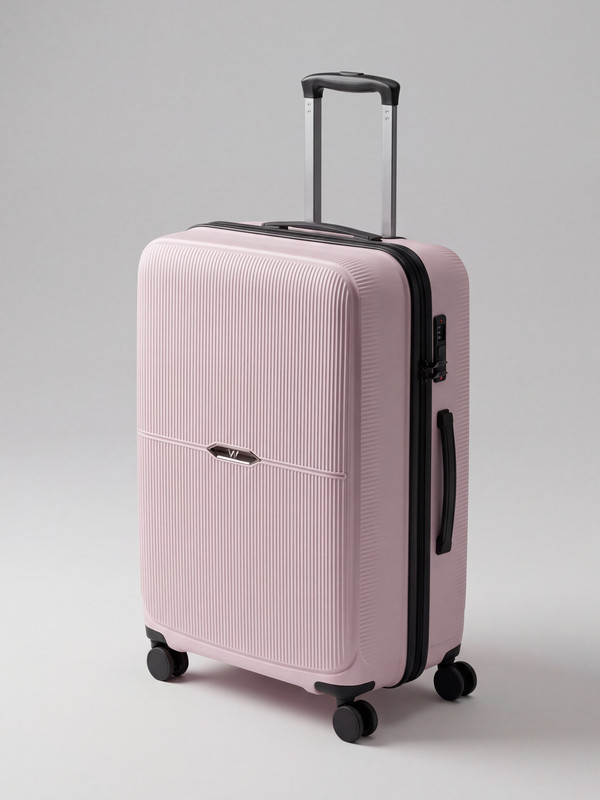 LCW JOY Lock Detailed Medium Size Suitcase