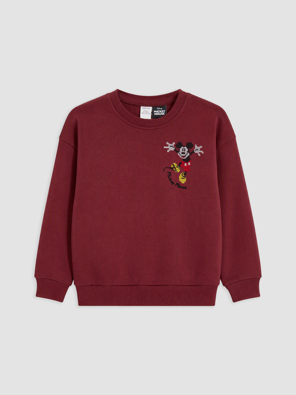 LCW Kids Boy Bordeaux Sweatshirt