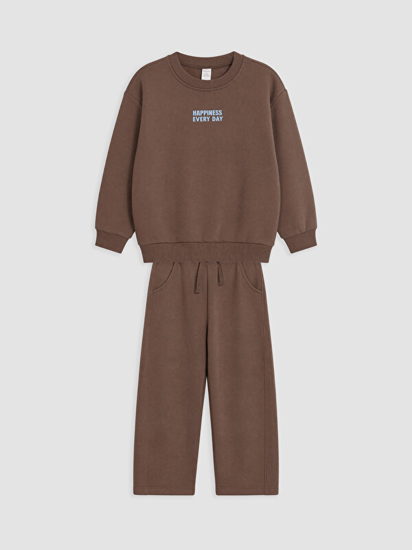 LCW Kids Boy Brown Set