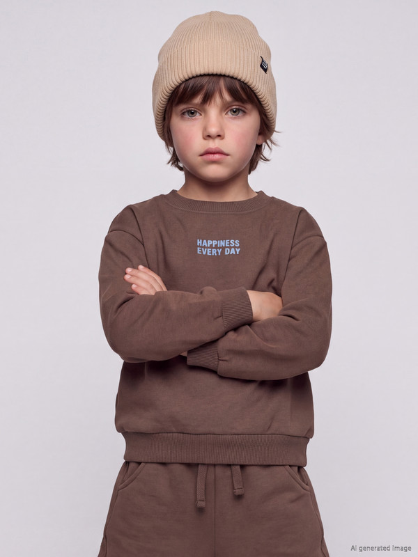 LCW Kids Printed Boys' Thick Set