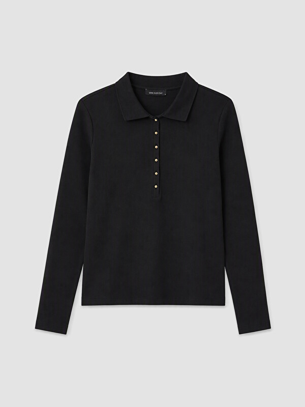 LCW EVERYDAY Polo Yaka Kadın Body