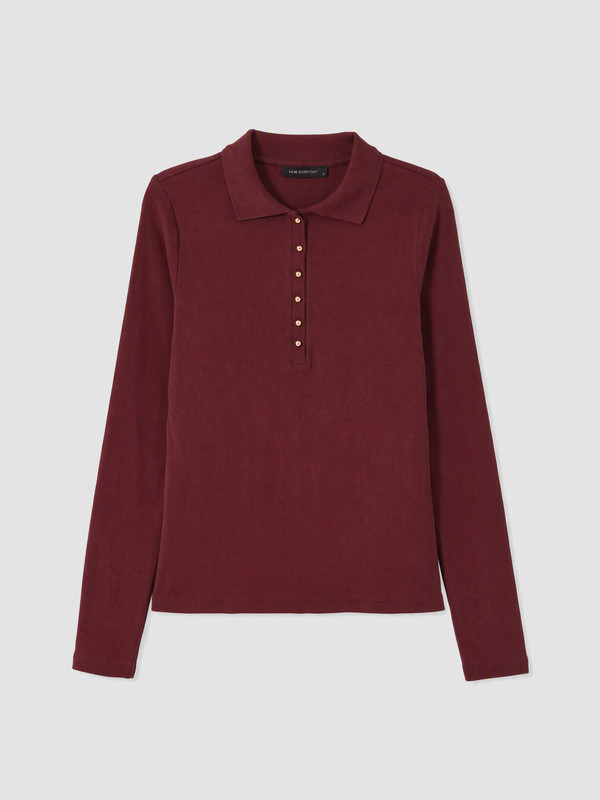 LCW EVERYDAY Polo Yaka Kadın Body