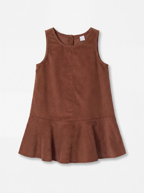 LCW Kids Bisiklet Yaka Kız Çocuk Elbise