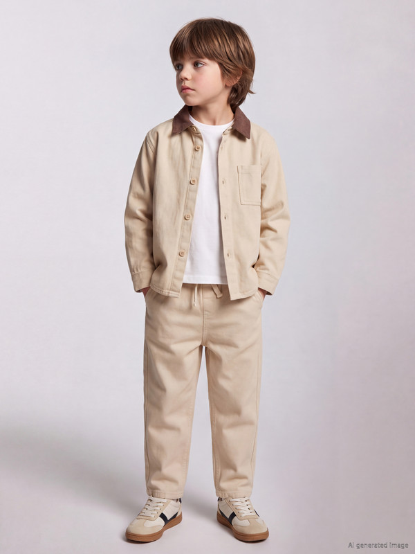 LCW baby 3-piece Boys' Gabardine Set