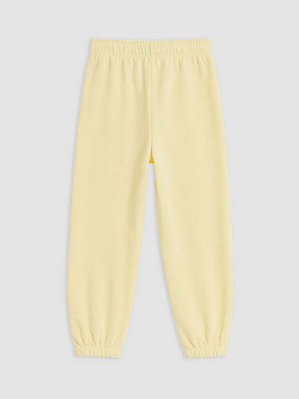 LCW Kids Girl Yellow Jogger Sweatpants