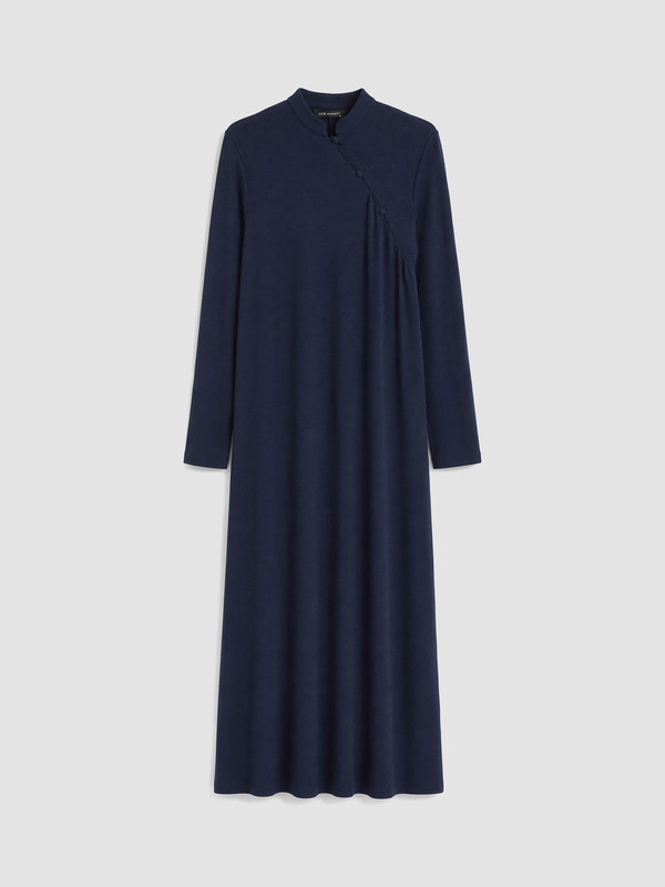 LCW Modest Woman Navy Dress
