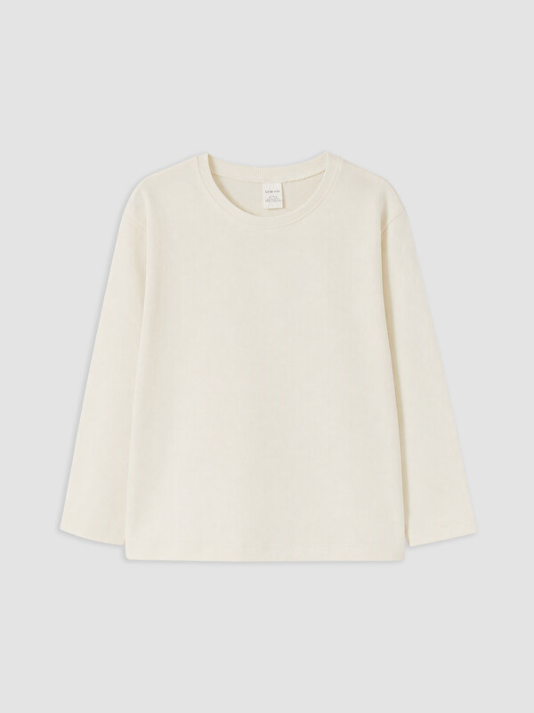 LCW baby Girl Ecru T-Shirt