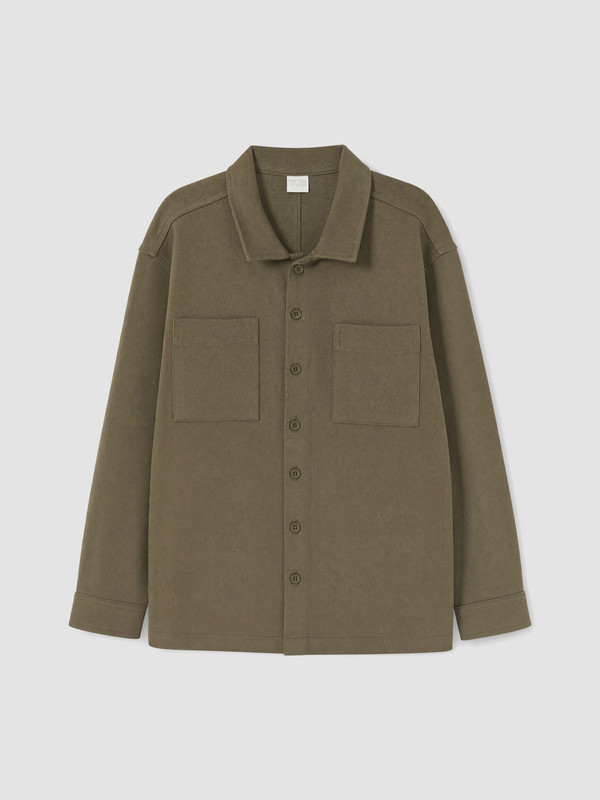 LCW Kids Erkek Çocuk Gabardin Gömlek Ceket