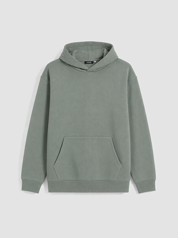 XSIDE Erkek Kalın Hoodie