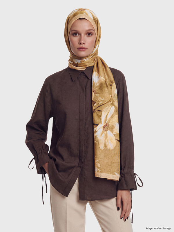LCW ACCESSORIES Flower Patterned Women's Shawl