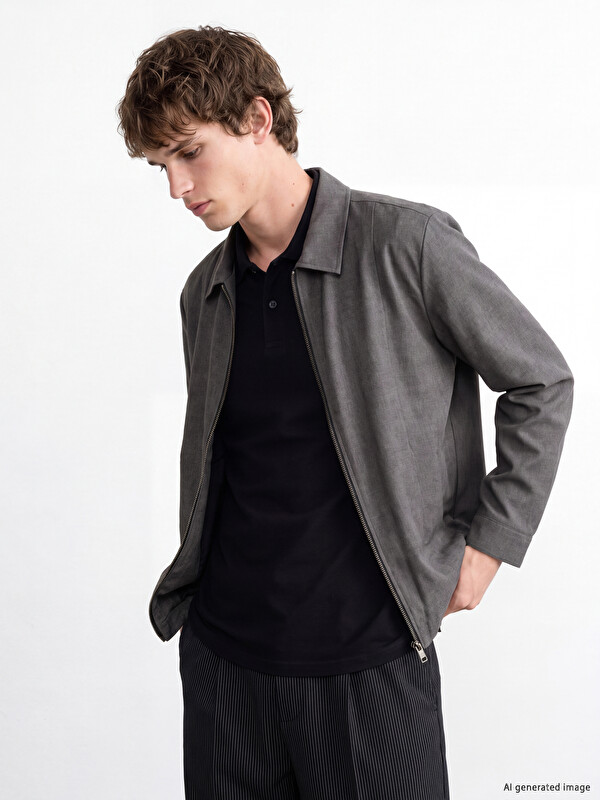 LCW Vision Regular Fit Erkek Ceket