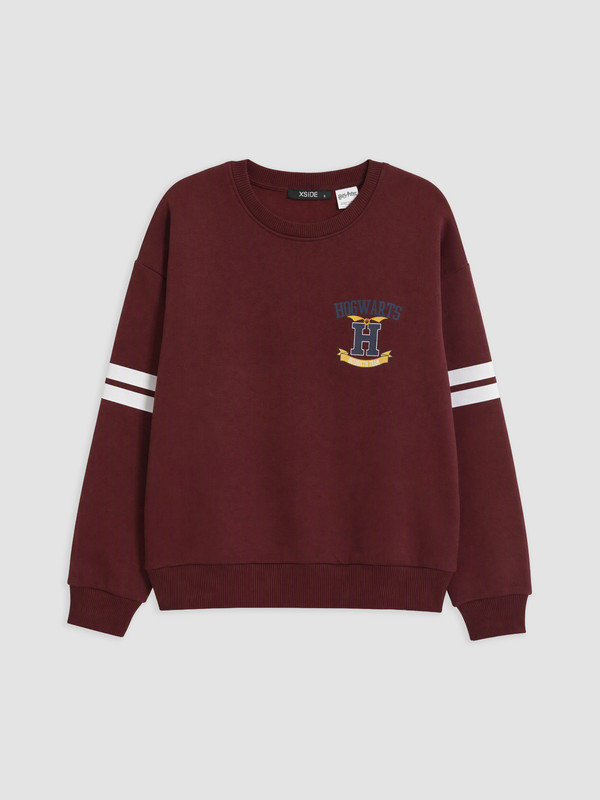 XSIDE Woman Bordeaux Sweatshirt