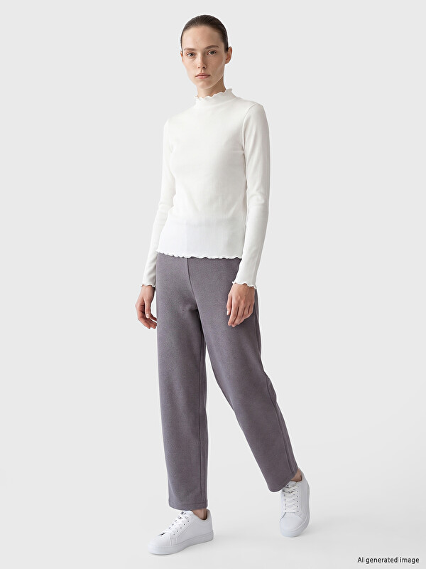 LCW Comfort Elastic Waist Women's Trousers