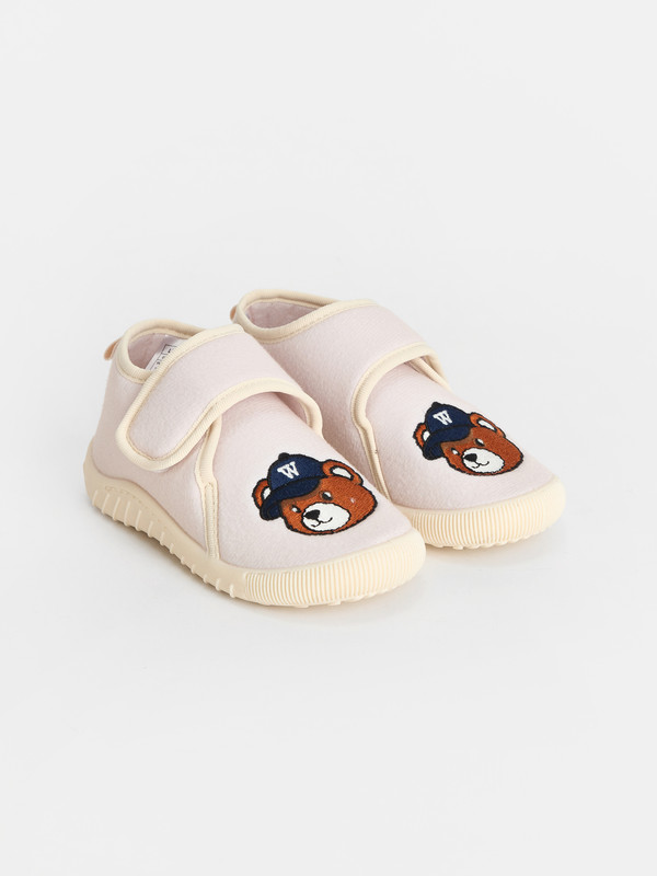 LCW STEPS Ayı Teddy Nakışlı Erkek Çocuk Panduf