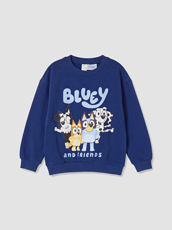 LCW baby Bluey printana debela dukserica za dječake