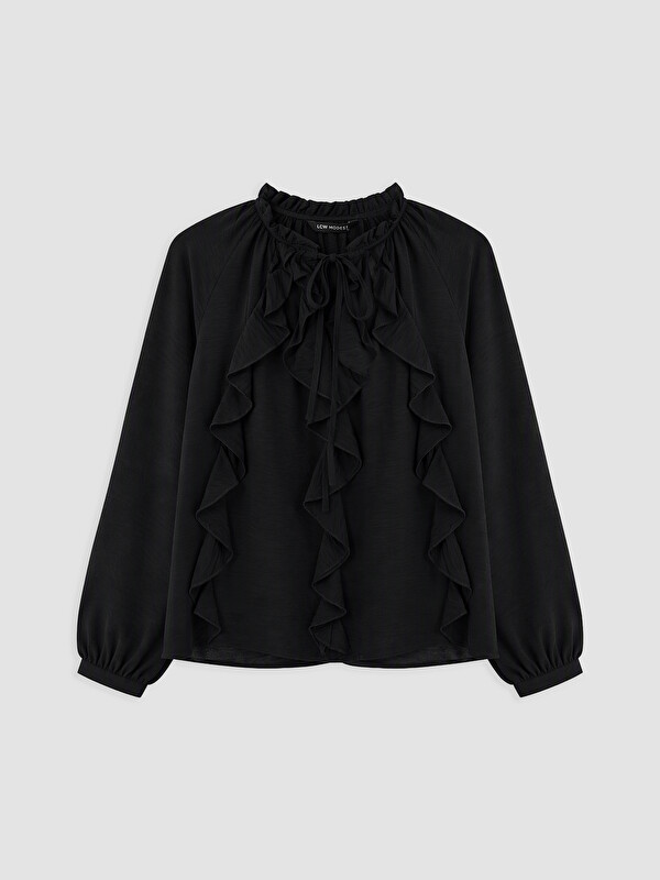 LCW Modest Žena Crna Bluza