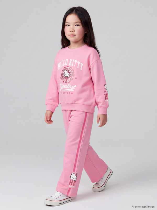 LCW Kids Hello Kitty Printed Girls' Set