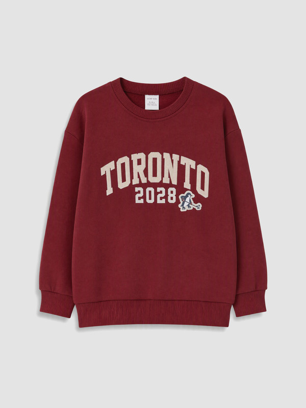 LCW Kids Printed Boys' Thick Sweatshirt