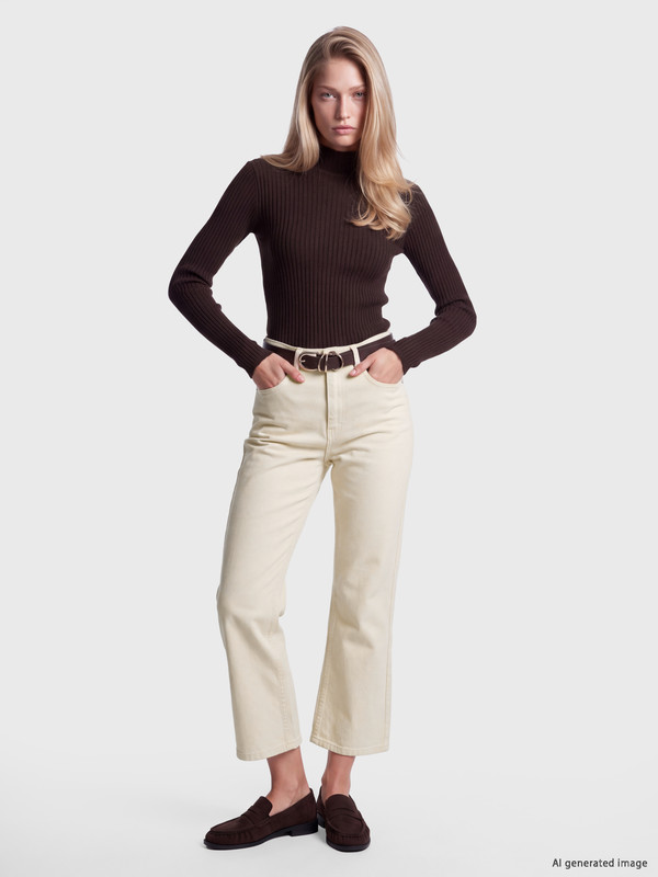 LCW Vision Belted Flare Jean