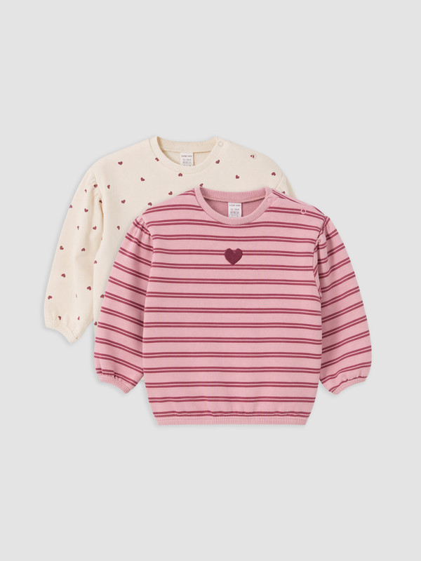 LCW baby Baby Girl Pink Sweatshirt
