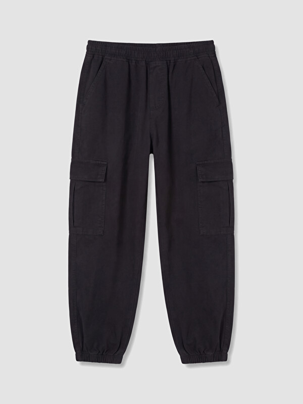 LCW Kids Girls' Cargo Jogger Trousers