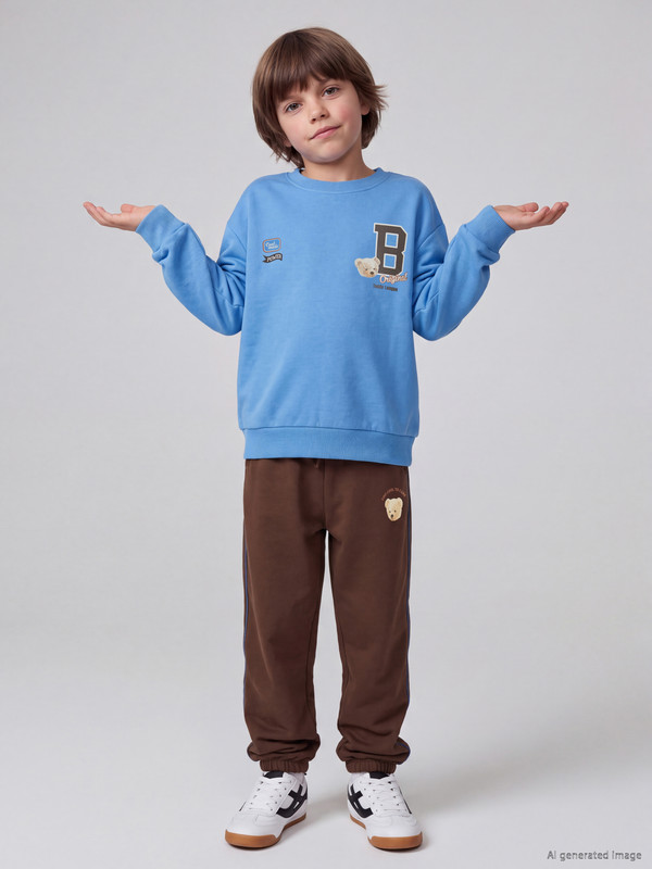 LCW Kids Printed Boys' Jogger Sweatpants