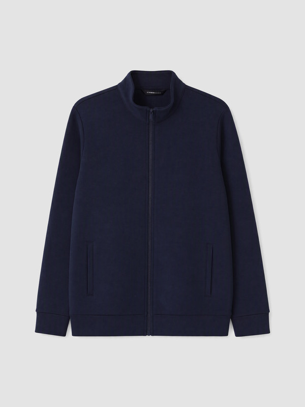 LCWAIKIKI Basic Dik Yaka Fermuarlı Sweatshirt