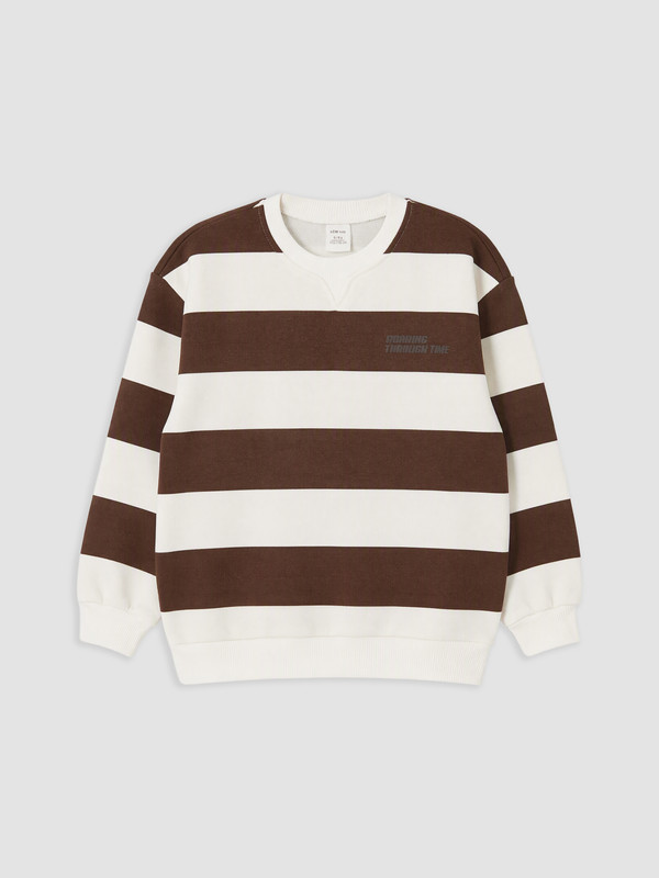 LCW Kids Striped Boys' Sweatshirt